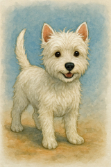 Bild 7 - White West Highland-Terrier Antony vom Leinetal