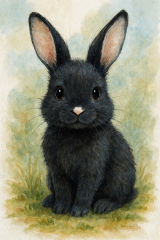 Bild 11 - Waldhase Blacky