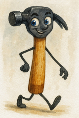 Bild 23 - Zimmermannshammer Silas Holzkopp