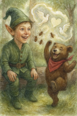 Bild 45 - Morgel und Dinco träumen von Frieden, Freundschaft und Unsterblichkeit