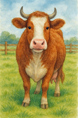 Bild 102 - Hulda, die Kuh