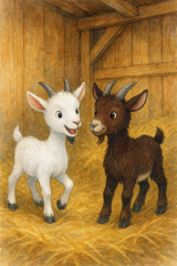 Bild 104 - Freddy und Toni, die Ziegenböcke