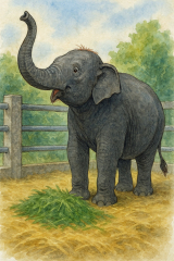 Bild 105 - Laska, die Elefantendame