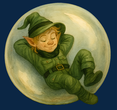 Märchenperle Waldkobold Morgel