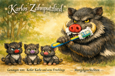 Morgengeschichten – Karlos Zahnputzlied